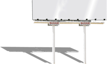 boceto realista infografía de biposte de una cara